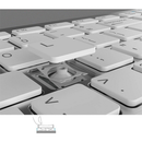 Clavier Azerty Kinpower WB-8022 Bluetooth Design Touch ultra-slim sans fil - diymicro.fr