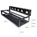 Cadre Rig Mining Ouvert Support 12 GPU Pour l'extraction Crypto Monnaie- diymicro.fr