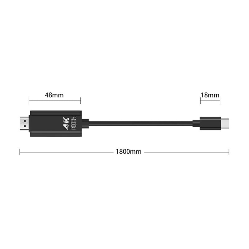 Concentrateur Type-C File vers HDMI 4K 3860 x 2160 à 60Hz - diymicro.fr