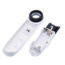 MG6B-1B Loupe à main LED 40 fois éclairage HD - diymicro.fr