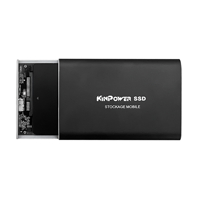  Kinpower Stockage Mobile 500Go - Disque Dur SSD 2.5' Externe | DIY Micro
