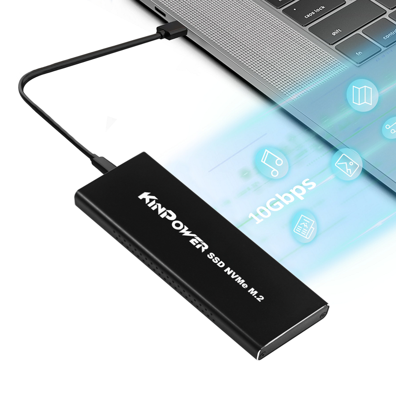 Stockage Mobile 2TB - Disque Dur Externe SSD Nvme | Kinpower 