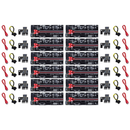 Lot de 12 Cartes Riser PCI-Express VER010S 16x à 1x Extension Graphique Dual-6pin Molex - diymicro.fr