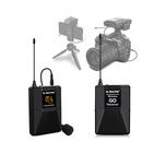 Microphone Lavalier sans fil UHF avec 30 canaux sélectionnables pour Smartphone Tablette Caméra vidéo et Ordinateur - diymicro.fr 