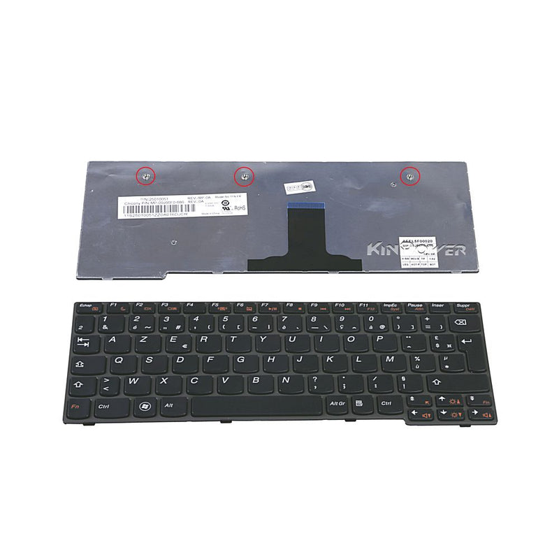 Clavier Azerty Français Pour Lenovo IdeaPad S10-3 - diymicro.fr