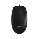 Souris Optique Logitech B100 pour ordinateur de bureau avec fil USB 2.0 - diymicro.fr