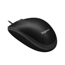Souris Optique Logitech B100 pour ordinateur de bureau avec fil USB 2.0 - diymicro.fr