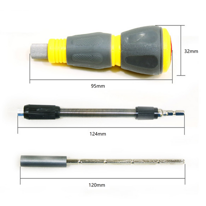 Kit d'outils de réparation de jeu de tournevis multifonction de précision 33 en 1 pour l'ordinateur