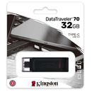 Kingston Clé USB Type C 3.2 DataTraveler 70 32Go - diymicro.fr