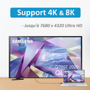 Kinpower Câble HDMI Mâle Mâle v2.0 2M UHD 4K 4096 x 2160 High Speed + Ethernet - diymicro.fr