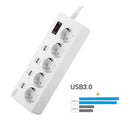 Multiprise parasurtenseurs 5 prises 4 USB avec interrupteur | DIY Micro