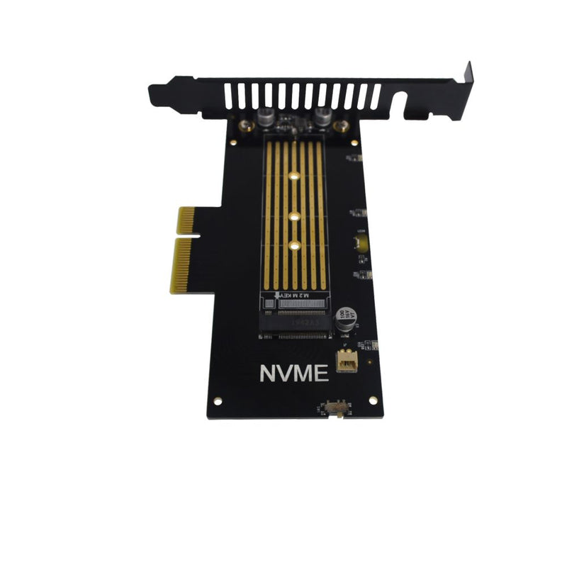 Kinpower Caddy Carte PCI Express 4X Supporte SSD Format M.2 NVME - diymicro.fr
