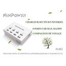 Multi-ports Chargeur USB 8 ports - Puissance 65W | DIY Micro