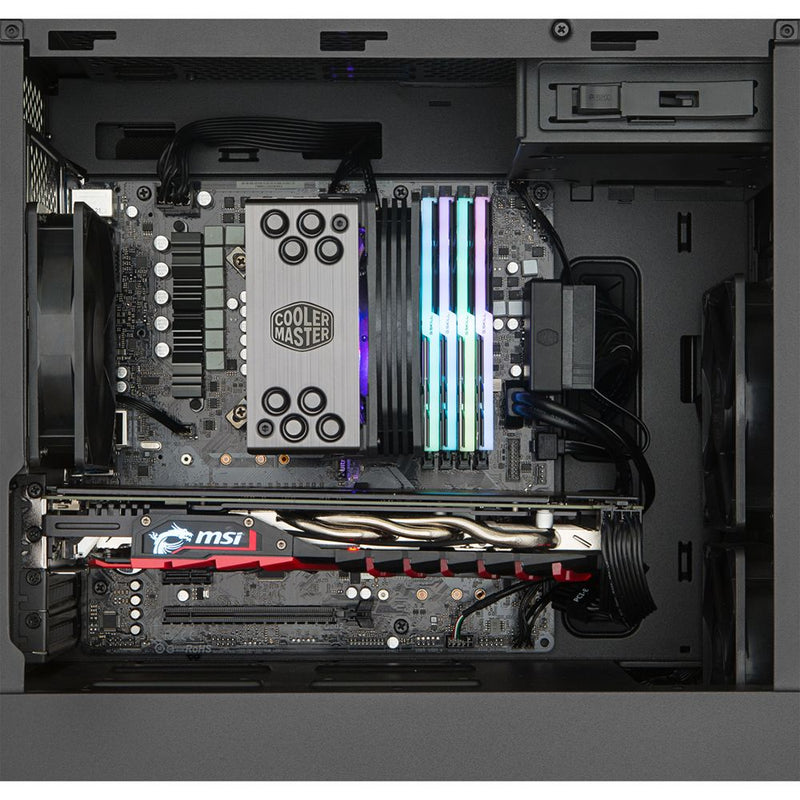 Châssis Micro ATX Cooler Master S400 Silencio - diymicro.fr