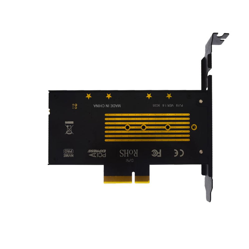 Kinpower Caddy Carte PCI Express 4X Supporte SSD Format M.2 NVME - diymicro.fr