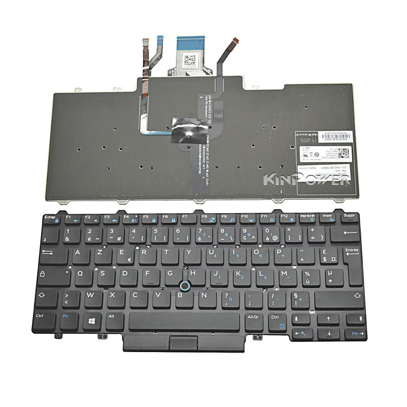 Clavier Azerty Français Pour Dell Latitude 14 E5450 E5470 - diymicro.fr