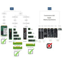 Caddy Carte PCI Express 16X Supporte SSD Format M-SATA M.2 NGFF M.2 NVME 3 en 1 - diymicro.fr