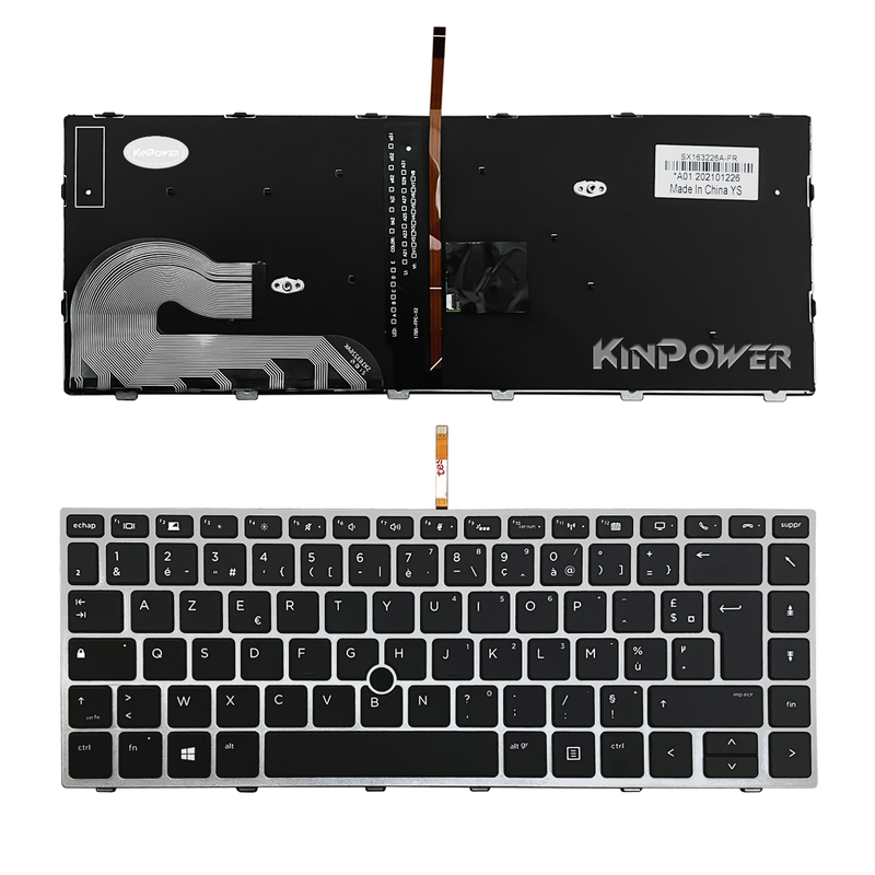 Clavier HP EliteBook 745 G5 745 G6 Rétroéclairage | DIY Micro