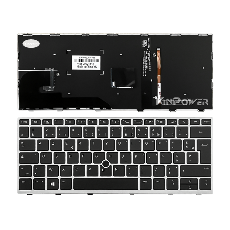 Clavier HP EliteBook 830 G5 830 G6 Rétroéclairage | DIY Micro