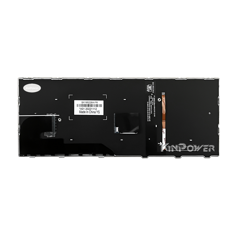 Clavier Azerty Français Pour HP EliteBook 730 G5/G6 - Rétroéclairage - Neuf - KINPOWER