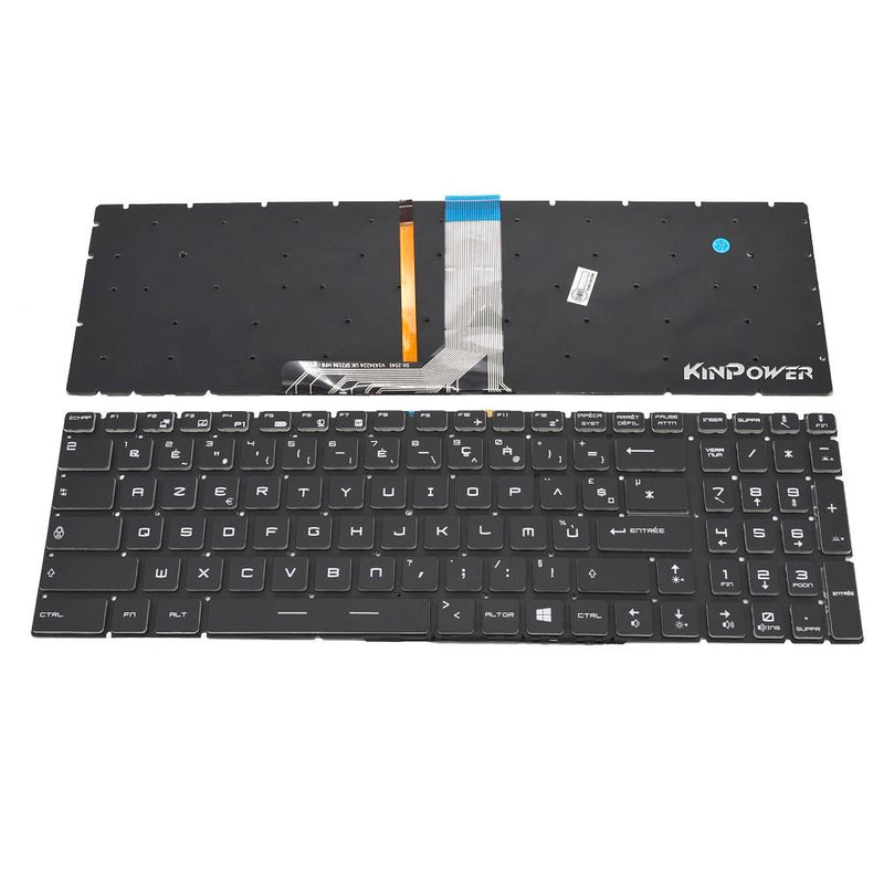 Clavier Azerty Français Pour MSI GL62 GL63 GL72 GL73 Rétroéclairage RGB - diymicro.fr