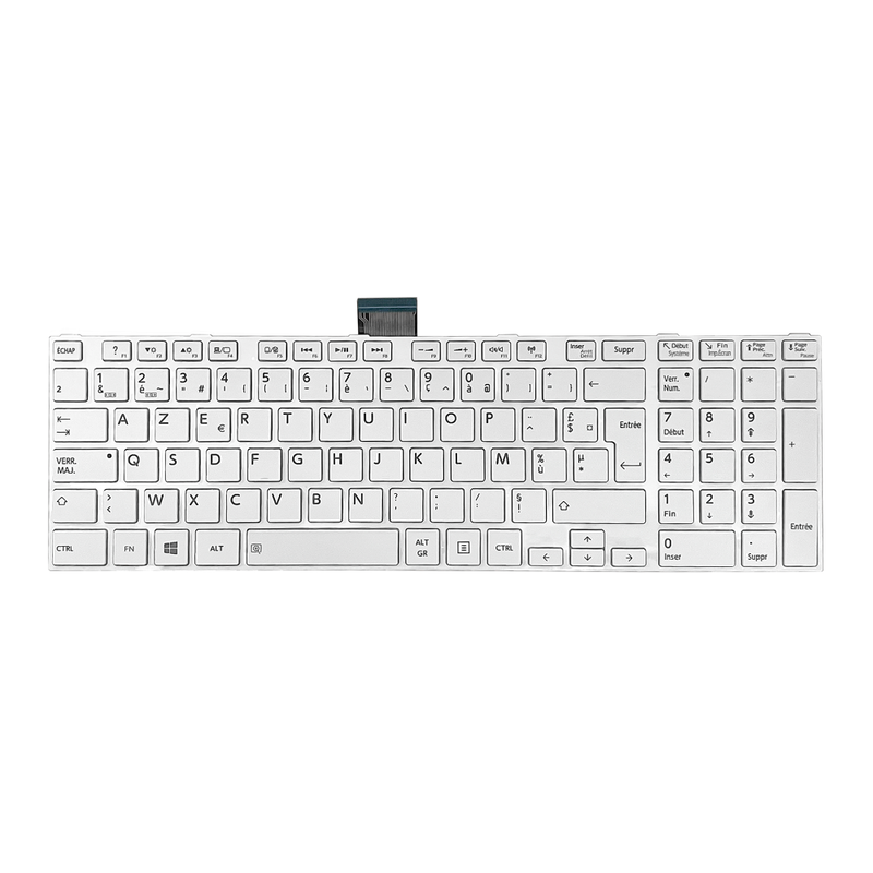 Clavier Azerty Français Pour Toshiba Satellite L850 L855 L870 L875 - diymicro.fr