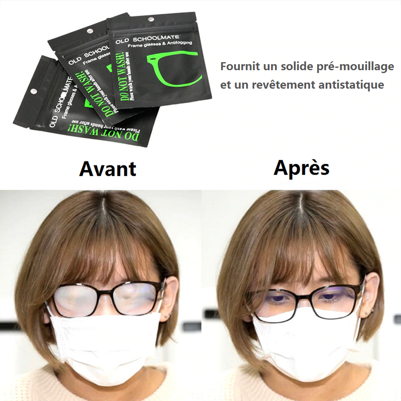 Lote de 5 Chiffon de Nettoyage Anti-buée pour Lunette Casque et Vitre - diymicro.fr