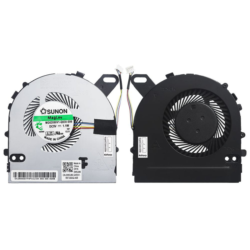 Ventilateur de CPU Fan 4Pin Pour Dell Inspiron 15-7560 - diymicro.fr