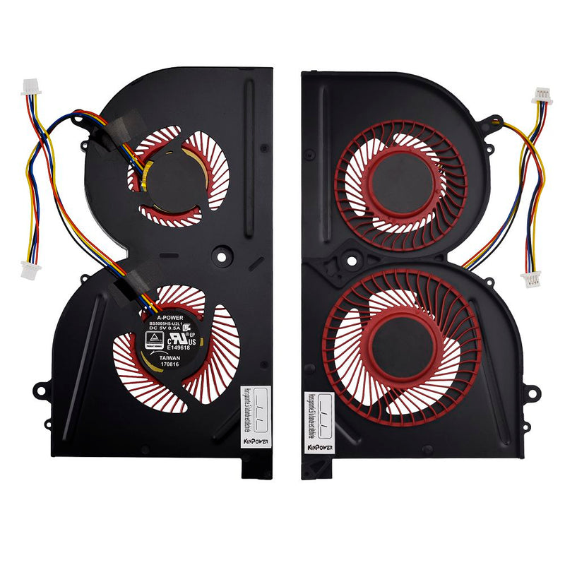 Ventilateur de GPU Fan 4Pin pour MSI GS62 GS63 GS73 Series - diymicro.fr