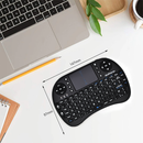 Kinpower Mini Clavier Azerty Sans Fil avec Touchpad Multi-fonctions en Batterie Rechargeable - diymicro.fr