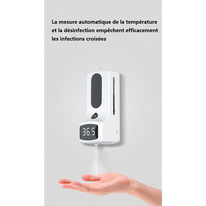 Kinpower distributeur automatique de savon à infrarouge 2 en 1 - diymicro.fr 