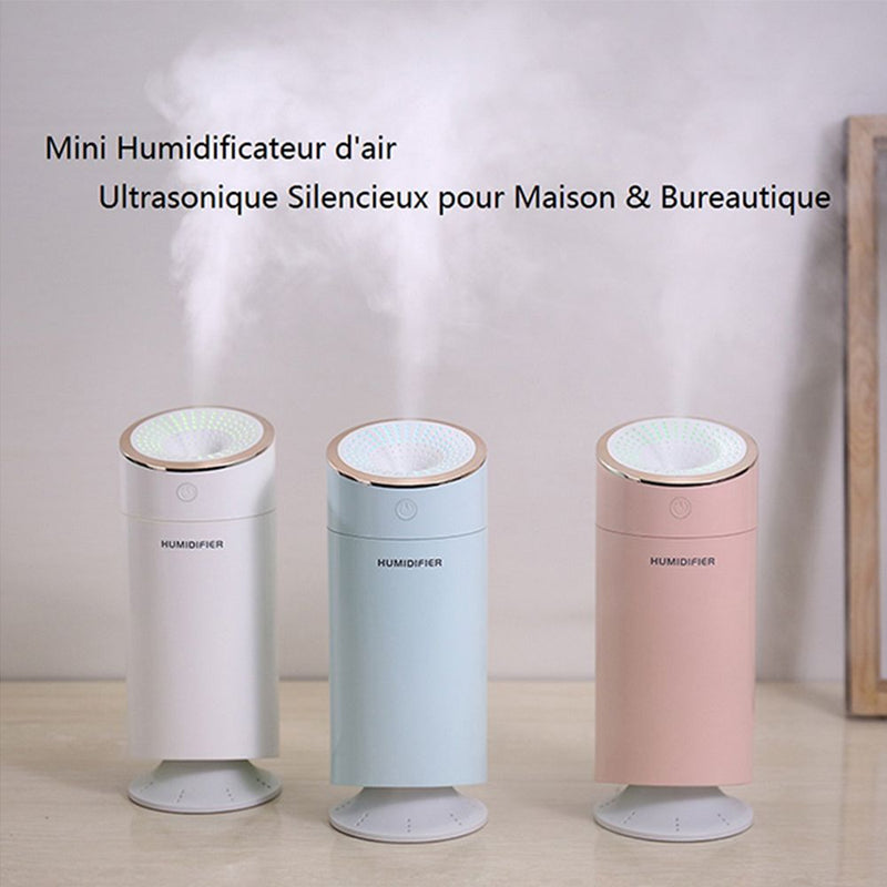 Mini Humidificateur d'air Ultrasonique Silencieux pour Maison & Bureautique - diymicro.fr