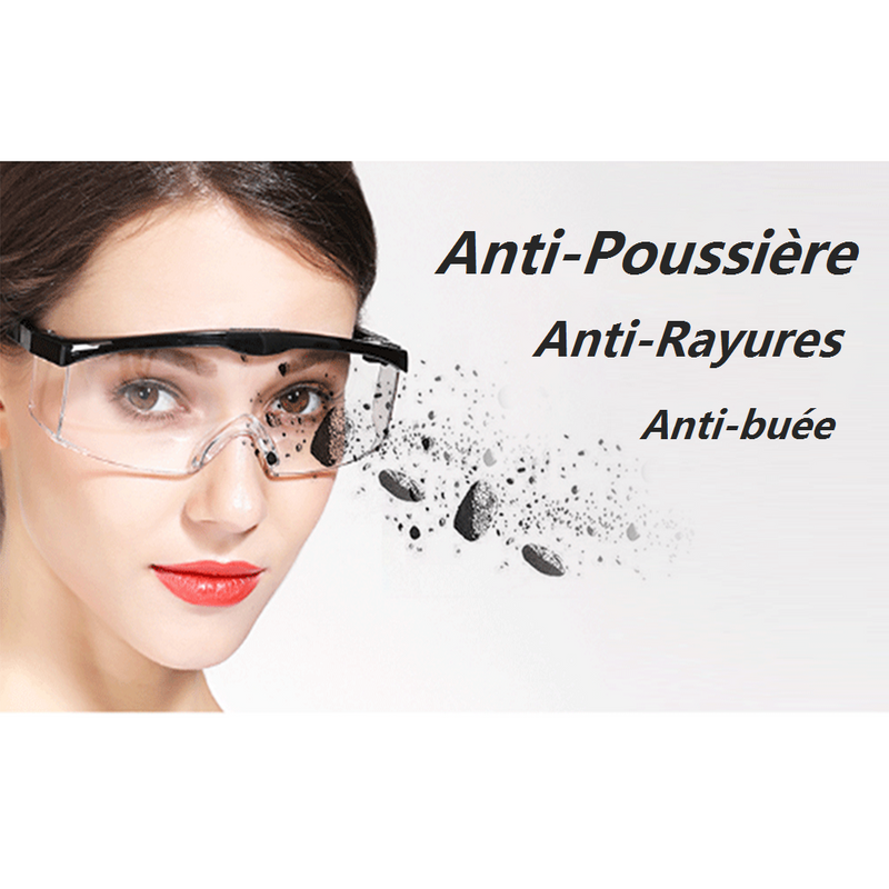 Lunettes Protection Anti-buée Anti-poussière et Anti-Rayures - diymicro.fr