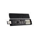 Boîtier externe pour disque dur SSD M.2 NGFF et M.2 Nvme 2 en 1 vers USB Type C v3.1 - diymicro.fr