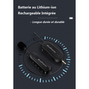 Micro Cravate d'enregistrement sans fil UHF pour Smartphone Tablette Caméra vidéo et Ordinateur - diymicro.fr