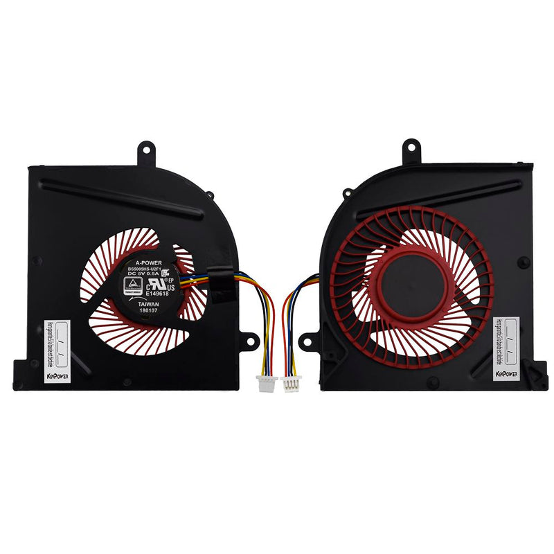 Ventilateur Fan d'ordinateur Portable Pour MSI GS62 GS63 GS73 Series - diymicro.fr