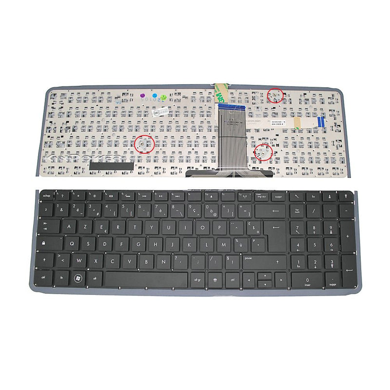 Clavier Azerty Français Pour HP Envy 17-3000 - diymicro.fr