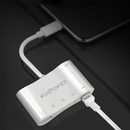 Adaptateur Concentrateur Lightning vers Ethernet RJ-45 avec Port USB OTG SD/TF et Port de Charge Lightning 5 en 1 - diymicor.fr