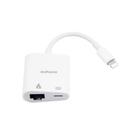 Adaptateur Concentrateur Lightning vers Ethernet RJ-45 avec Port de charge Lightning 2 en 1 - diymicro.fr