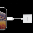 Adaptateur Concentrateur Lightning vers Ethernet RJ-45 avec Port de charge Lightning 2 en 1 - diymicro.fr