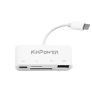 Adaptateur Concentrateur Type C vers Port USB OTG,Lecteur SD/TF et Port de charge Type C 3 en 1 - diymicro.fr
