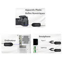 Micro Cravate d'enregistrement sans fil UHF pour Smartphone Tablette Caméra vidéo et Ordinateur - diymicro.fr