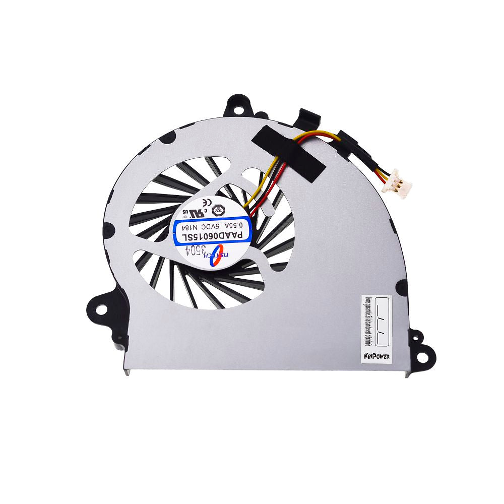 Ventilateur CPU 3Pin Pour MSI GS70/GS72 - Remplacement Rapide, Marque Kinpower
