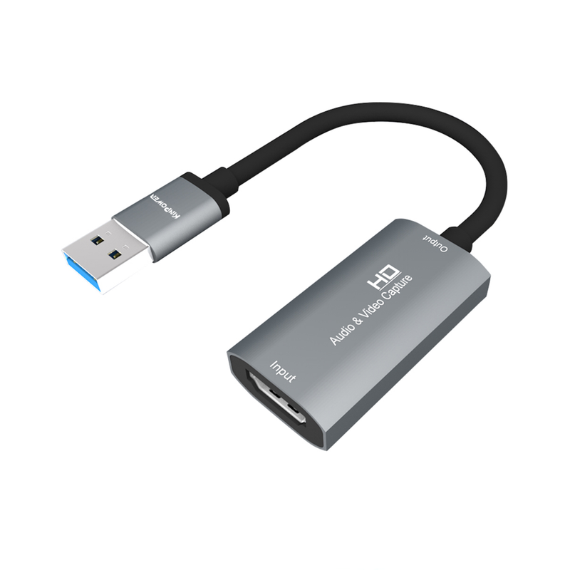 Kinpower  Carte de Capture Vidéo 60FPS Full HD 1080p Enregistrement HDMI vers USB 2.0 - diymicro.fr