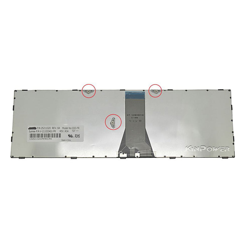 Clavier Azerty Français Pour Lenovo Z50-70 Z50-75 Z50-80 Z51-70 Z70-80 - diymicro.fr