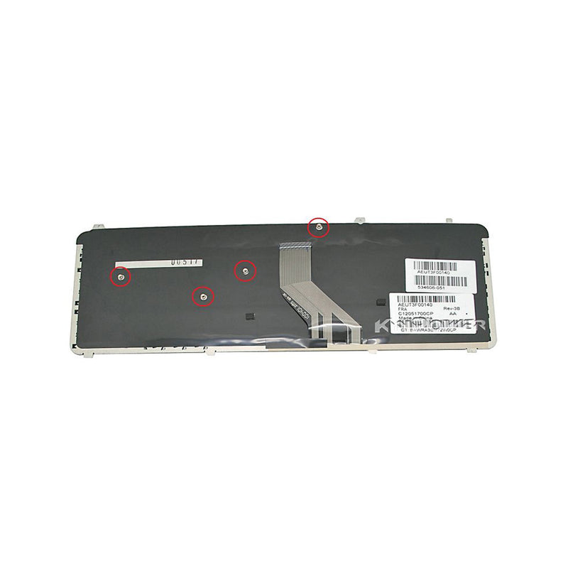 Clavier Azerty Français Pour HP Pavilion DV6 DV6-1000 DV6-2000 - diymicro.fr