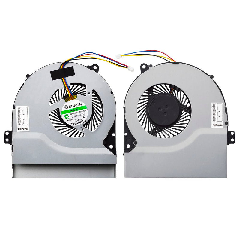 Ventilateur Fan d'ordinateur Portable Pour Asus X550JD X550LB X550LC X550LD X550LDV X550LN - diymicro.fr