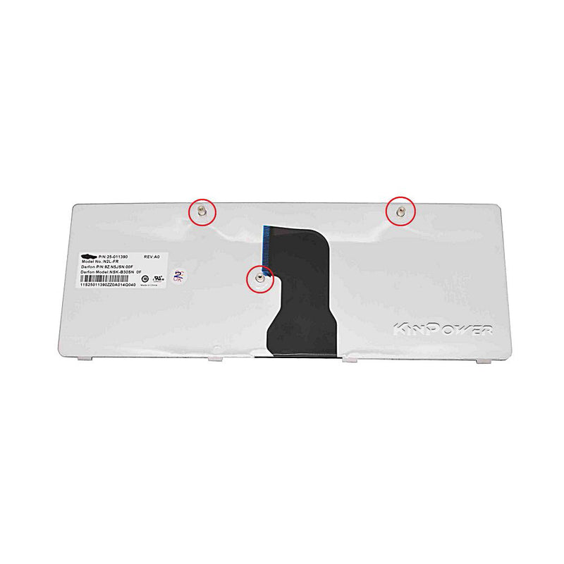Clavier Azerty Français Pour Lenovo G460 V450 - diymicro.fr